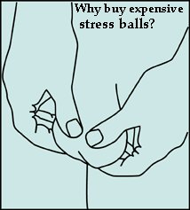 stress balls?