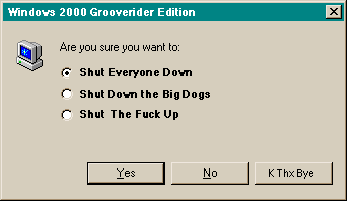 windows 2000 grooverider edition