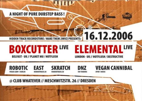 boxcutter & elemental @ whatever dresden