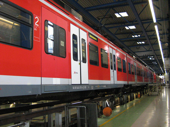 Münchener SBahn Tür versetzt